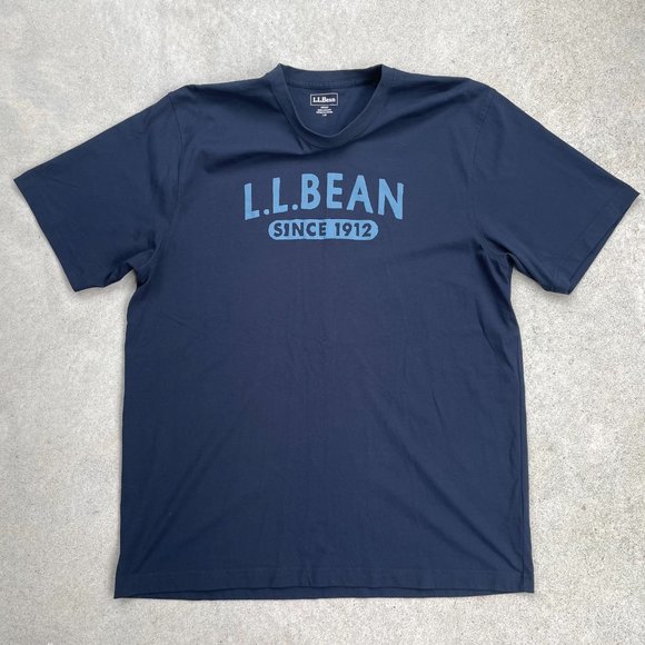 L.L. Bean Navy Blue T-Shirt - size L - Picture 4 of 6